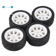 4Pcs Rubber Tire Tyre Wheel for SG1603 SG1604 SG1605  UD1601 UD1602 UD1603 UD1604 1/16 RC Car Upgrad