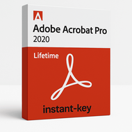Adobe Acrobat Pro DC 2020 (PC) (1 Device Lifetime) - Adobe Key