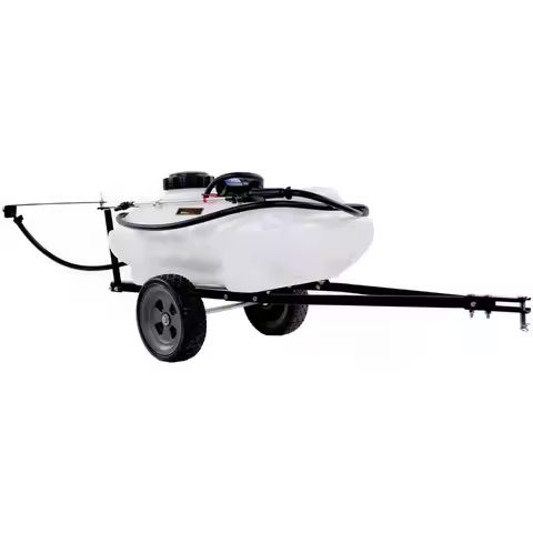 ST-152BH-A Self-Storing Tow Behind Lawn and Garden Sprayer with Collapsible Boom,15-Gallon water spr