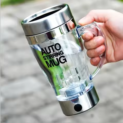 400ml Automatic Self Stirring Shaker Bottle For Protein，Coffee Mixing Mug Electrical Lazy Smart Cup