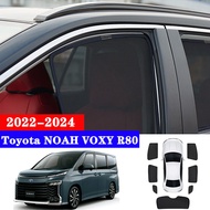 Car Window Shades For Toyota NOAH VOXY R80 2022-2024 Car Side Window Curtain Sun Shade Mesh UV Prote