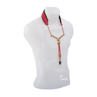 BG S29YMSH Saxophone Sling Suitable For Treble Alto Tenor Leather Neck Strap Crossbar Type Zen
