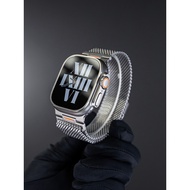 Apple Watch iwatch Bold Design Milanese Strap Suitable for Ultra3 Apple Watch iwatch Stainless Steel