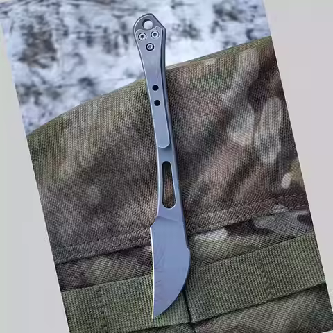 PSRK Knife Full Tang 14C28N Small Fixed Blade Knife Outdoor Camping Tool Survival Knife Utility EDC 