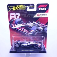 Hot Wheels Premium Formula 1 F1 2025 MoneyGram Haas F1 Team 87