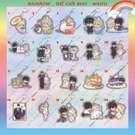 No love zone mica keychain 5cm, acrylic keychain No love zone manhwa bl