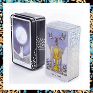 กล่องดีบุกไพ่ทาโรต์-Lunalapin Rabbit Tarot Card | พร้อมหนังสือคู่มือกระดาษ | ขนาดพกพา10.3X6Cm | การ์ดทำนาย | คู่มือฉบับภาษาอังกฤษ | ไพ่ยิปซี ไพ่ออราเคิล ไพ่ทาโรต์ ไพ่ยิบซี ไพ่ทาโร่ไทย ไพ่ทาโร่ | Cat | Everyday Witch | Christmas Tarot