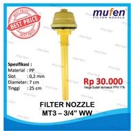 Strainer Filter Nozzle Type MT3 3/4" WW | Mufen