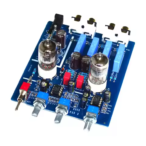 KYYSLB Fever HIFI bile preamp 6J1 tube with high and low sound adjustment HIFI audio amplifier pream