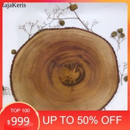 MAHOGANY WOOD CUTTING BOARD MAHOGANY LOG/ 28 - 33 X 4 - 5 CM FNX3 BF8