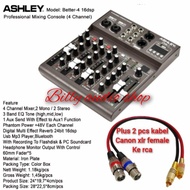 Mixer Ashley Better 4 dan Premium 4 New effect reverb digital