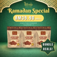【Ramadan Special】ALFREDO ARTISAN'S CHOICE STAND POUCH UNSWEETENED COCOA POWDER 200G