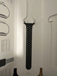 Apple Watch 錶帶 nike black 半條