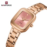 NAVIFORCE NF5075 Ladies' Quartz Retro 3ATM Waterproof Stainless Steel Watch