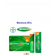 Berocca Effervescent Vitamin C with B Complex 15's / 30's/ 45's orange / mango
