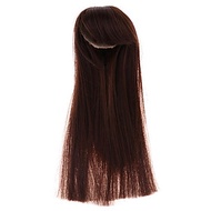 1/4 BJD Doll Wig Hairpiece 1/4 Straight Wigs Synthetic Hair For Night Lolita