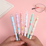 sumikko gurashi press gel pen black ink pen signature pen student exam pen