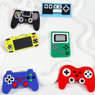 Simulation Old-fashioned Game Console Keychain Key Ring Pendant