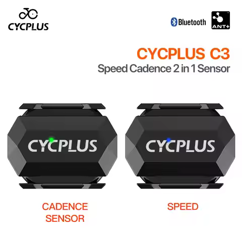 CYCPLUS C3 Cadence Speed Dual Sensor for Bike Wireless Speedometer ANT Bluetooth Waterproof Cycling 