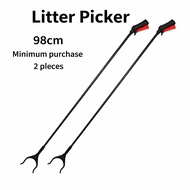 98cm Litter Picker Grabber – Long Reach Trash Picker Tool