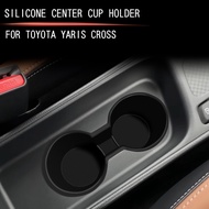กล่องเก็บแก้วน้ำคอนโซลกลางรถ สำหรับอุปกรณ์ตกแต่งภายใน Toyota Yaris Cross 2023 2024 2025