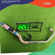 Rl RED LEO 51mm EXZOS EXHAUST FOR FZ 150i YZF R15 LC 135 SPARK RX EXCITER150 Y15ZR RS150R BELANG R15