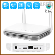 ZFEIO Wifi NVR 8CH ขนาดเล็ก5MP XMeye WIFI เครื่องบันทึกวีดีโอสำหรับระบบรักษาความปลอดภัยแบบไร้สายช่อง