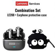 Lenovo LE208 Minimalist Business Bluetooth Headset And Protective Case Set, Bluetooth 6.0 Instant Co