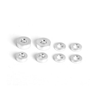 LC Racing C8025 Aluminum Washers 3x6x1(4), 3x6x2(2), 3x7.5x2.5(2)