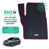 ENZO Customised Car mat - Honda City 7th Gen Model GN5 Petrol Hatchback (2021-Present)