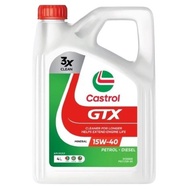 CASTROL GTX 15W40 FOR PETROL AND DIESEL ENGINES 15W-40 MINERAL ENGINE OIL 4L