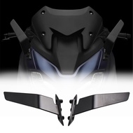 Suitable for YAMAHA TMAX560 TMAX 560 Modified Fixed Wind Wing Reflector CNC Aluminum Alloy Wind Wing Rearview Mirror