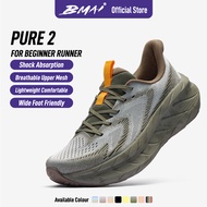 【All Runner】BMAI Pure 2 Running Shoes Lightweight, Breathable, Cushioned for Men