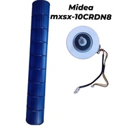 MIDEA MSXS-10CRDN8  Fan motor Blower Cooling coil all parts 100% original new
