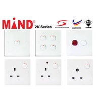 MIND 2K Series Switches and Socket Outlet ( SIRIM )