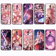 for Huawei Nova 2 Lite 2i 3 3i 4E 5i 5T 7 SE 8i VS11 Yae Miko Slim Black Border TPU Soft Case | Bare