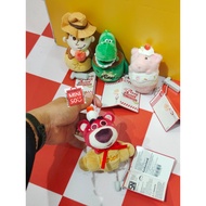 GANTUNGAN OH SOME Bag Decoration TOY STORY Pizza Planet Diner Keychain/ (9.5x6x11.5cm) LOTSO TREX/ H