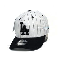 Topi Baseball LA Los Angeles Dodgers Pinstripe Salur MLB Full Tag