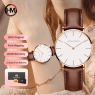 ⚡12hrs FAST shipping⚡ Japan Seiko TIME Ladies Color Belt Jam Tangan Perumpuan Tali Kulit Waterproof 