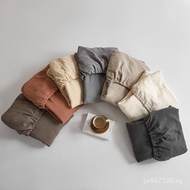 Nude Sleep Double Layer Gauze Bed Sheet Quilt Cover Soft A Cotton-like Pillowcase KI9S Single Piece 