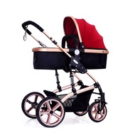 High View Pram Travel System 3 in 1 Combi Stroller Baby Child Pushchair