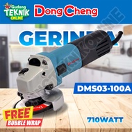 Mesin Gerinda Tangan 4" DONGCHENG DSM03-100A / Mesin Gurinda Grinda Grenda Listrik 4 Inch Angle Grin