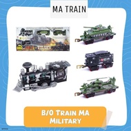 Mainan Kereta Api Uap Kereta Asap Military Train 9908 Classic Train 9926