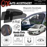 Honda Civic 2012 - 2015 Magnetic Sunshade (4pcs)