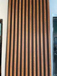 【Ready Stock】24mm Fluted panel wall panel wood strip panel Design 防水格栅墙板