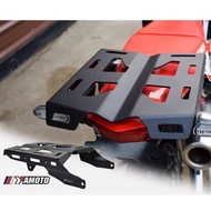 Ya Yamoto-Rear Box Rack CRF300L CRF300 Rally Black Aluminum Shelf
