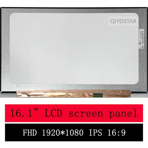 144Hz 16.1'' WLED FHD IPS LCD Screen Display LED M02082-001 M54734-001 M54735-001 Non-Touch 1920X108