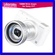 KUGKM Ulanzi WL-2 for Sony ZV1 2 in 1 18MM Wide Angle 10X Macro Camera Lens for Sony ZV1 Accessories vlog lens DBNTR
