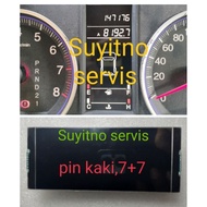 Lcd speedometer CRV gen 3 pin 7+7