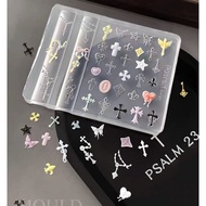Mj.18 cross silicone nail mold